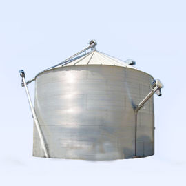Commercial Steel Grain Bin / Metal Grain Silo For Storage Corn Long Service
